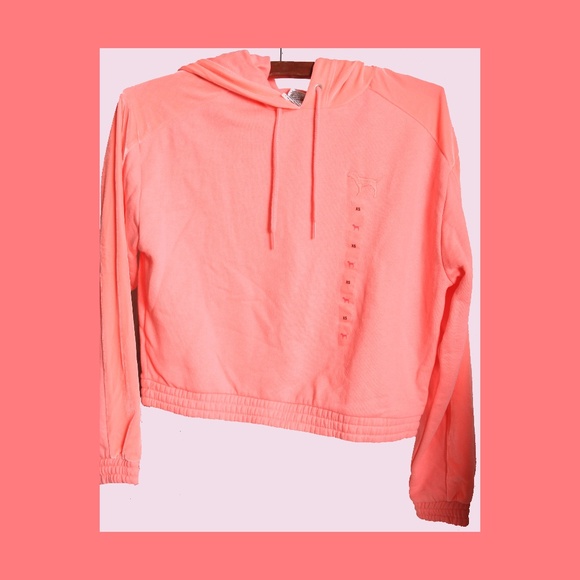 PINK Victoria's Secret Sweaters - Cozy Perfect Pullover PINK VS Sweater w/Hoodie